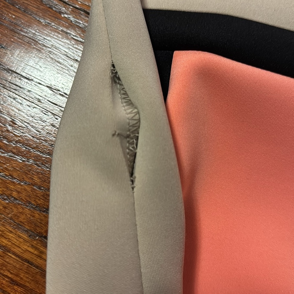 Calvin Klein colorblock scuba dress - Picture 4 of 5